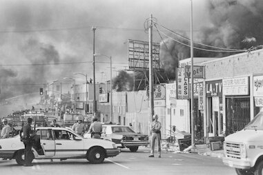 LA Riots 1992 Koreatown Fires