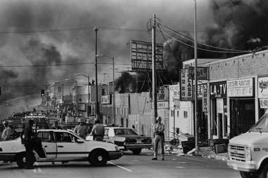 LA Riots 1992 Koreatown Fires