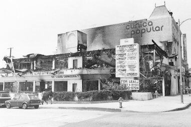 LA Riots 1992 Fires Aftermath