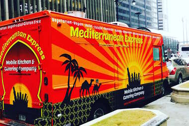 Mediterranean Express food truck chicago