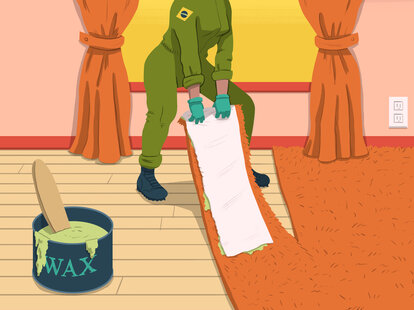 Jason Hoffman’s Thrillist illustration of bikini wax