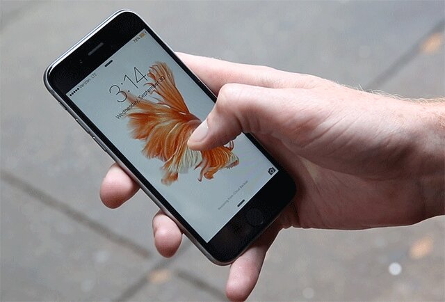 live photos on an iphone 6s