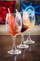 Karina's Mexican Seafood, tequila popsicle