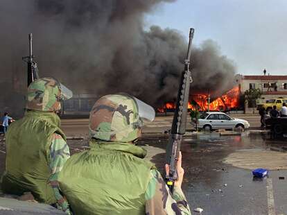 National guard, LA Riots, 1992