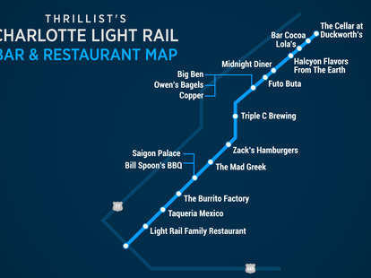 charlotte light rail map