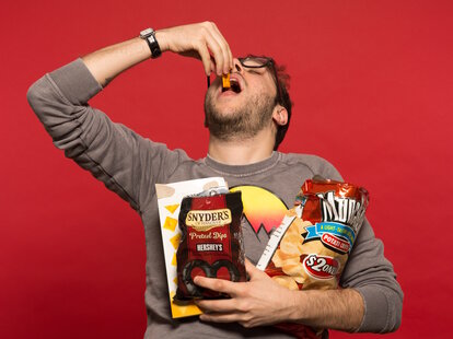 Jeremy Glass has the munchies