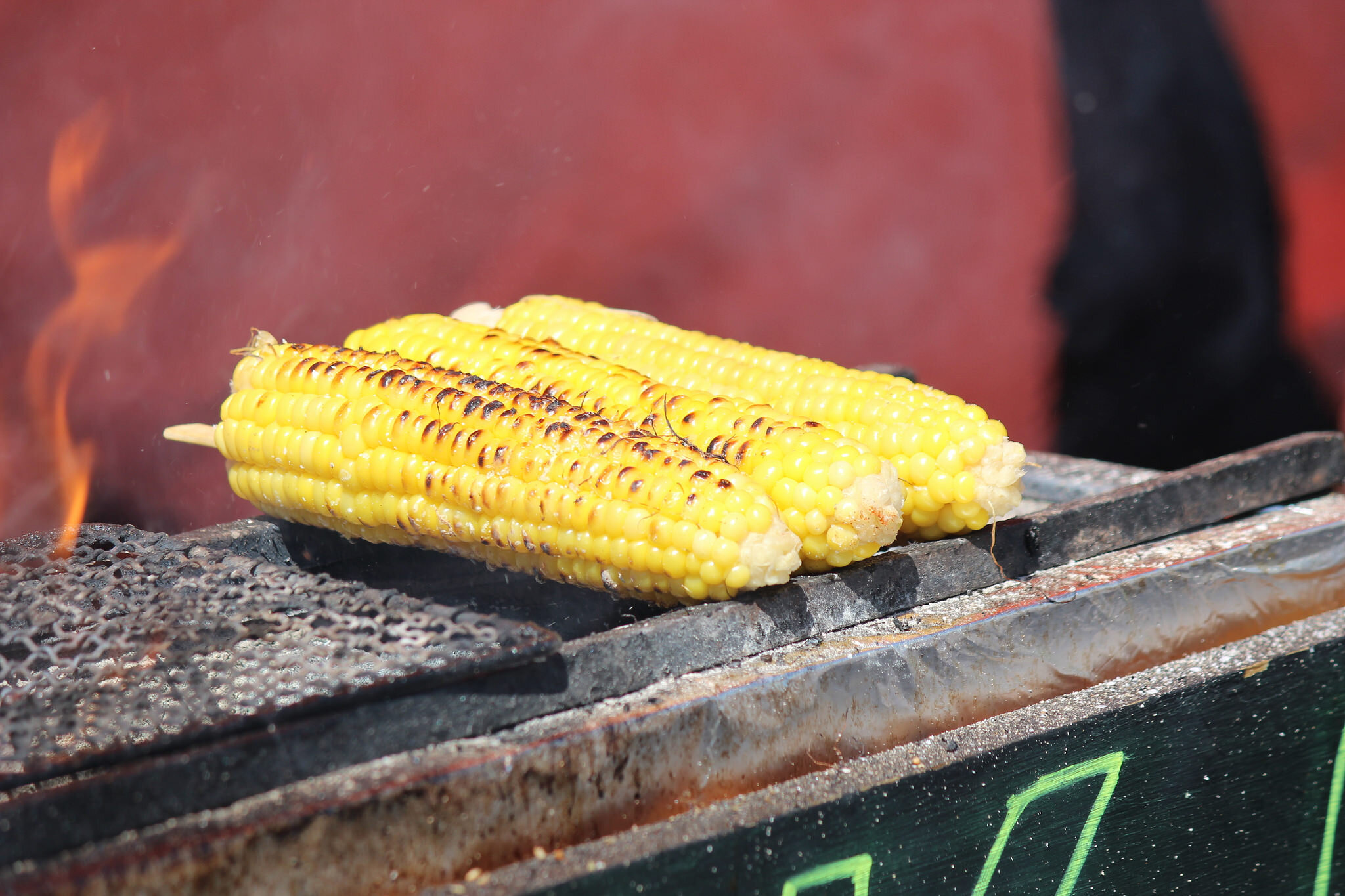 grilled corn on the cob