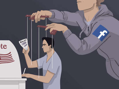Facebook rigs the election