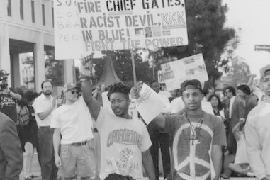 LA Riots 1992 Protesters