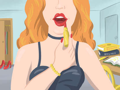 illustration of a part-time prostitute