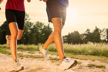 couple running