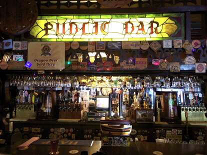 Interior of Bar at Horse Brass