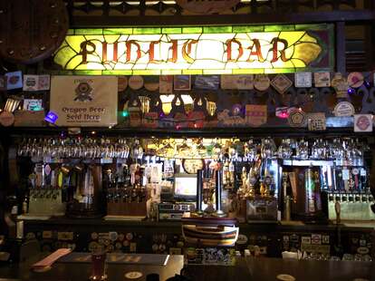 Interior of Bar at Horse Brass