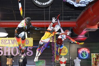 Sex World mannequins