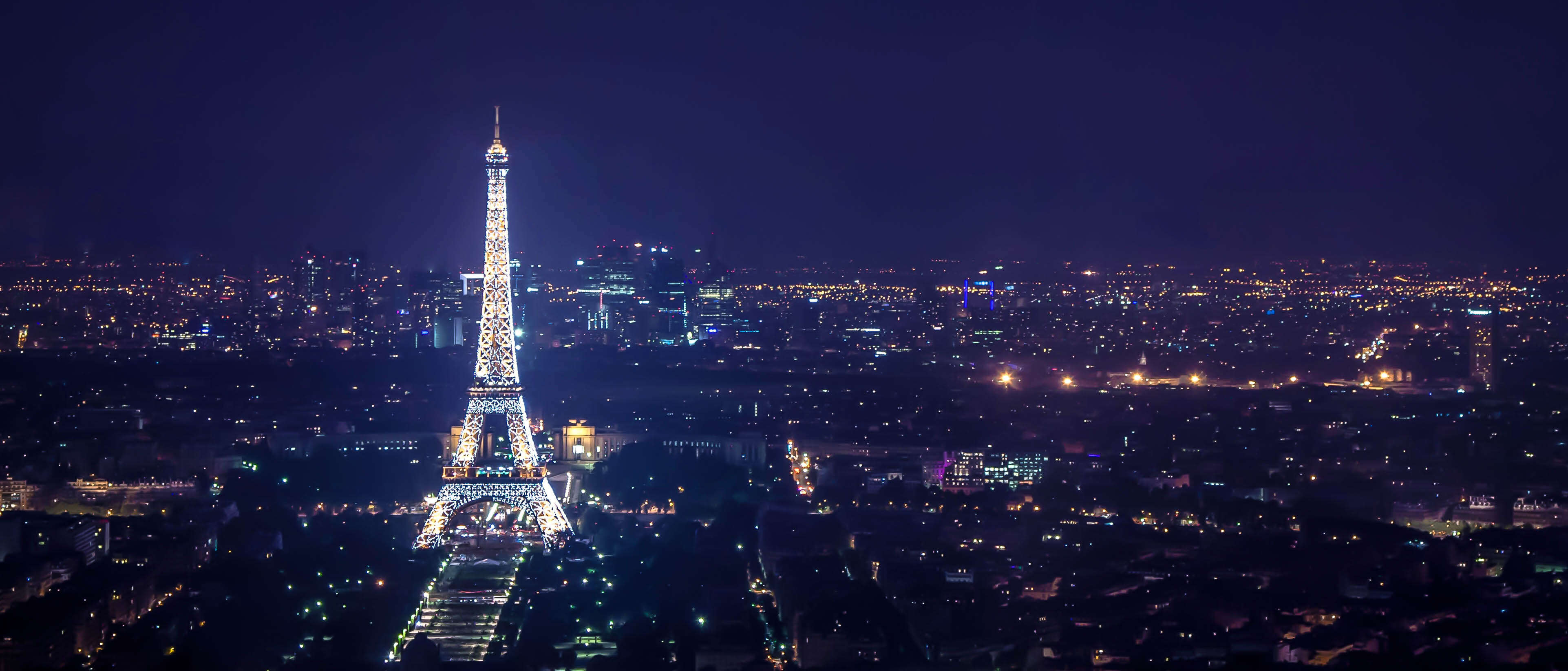 Tour Montparnasse paris at night eiffel tower