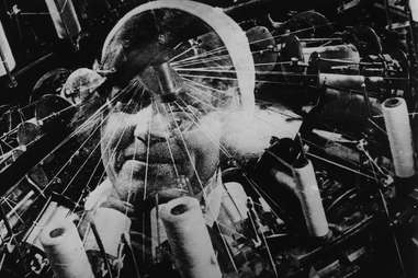 man with movie camera