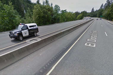 California actually has laws about speed traps