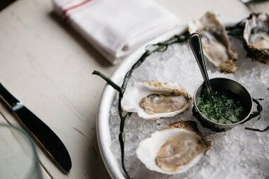 Oysters at The Optimist