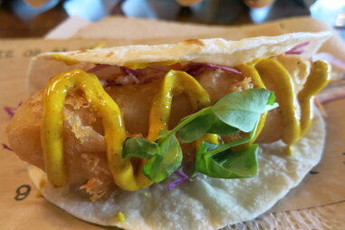 fish ‘n chips taco