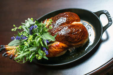 whole chicken at the nomad