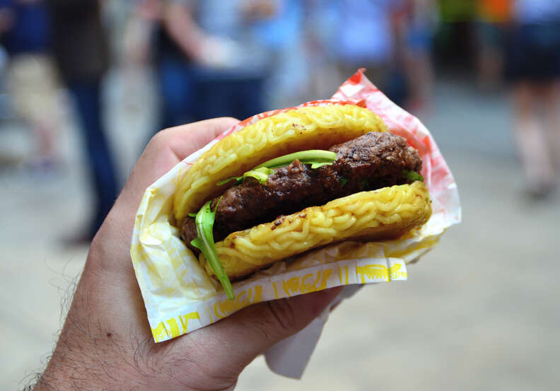 Ramen Burger Brooklyn Smorgasburg