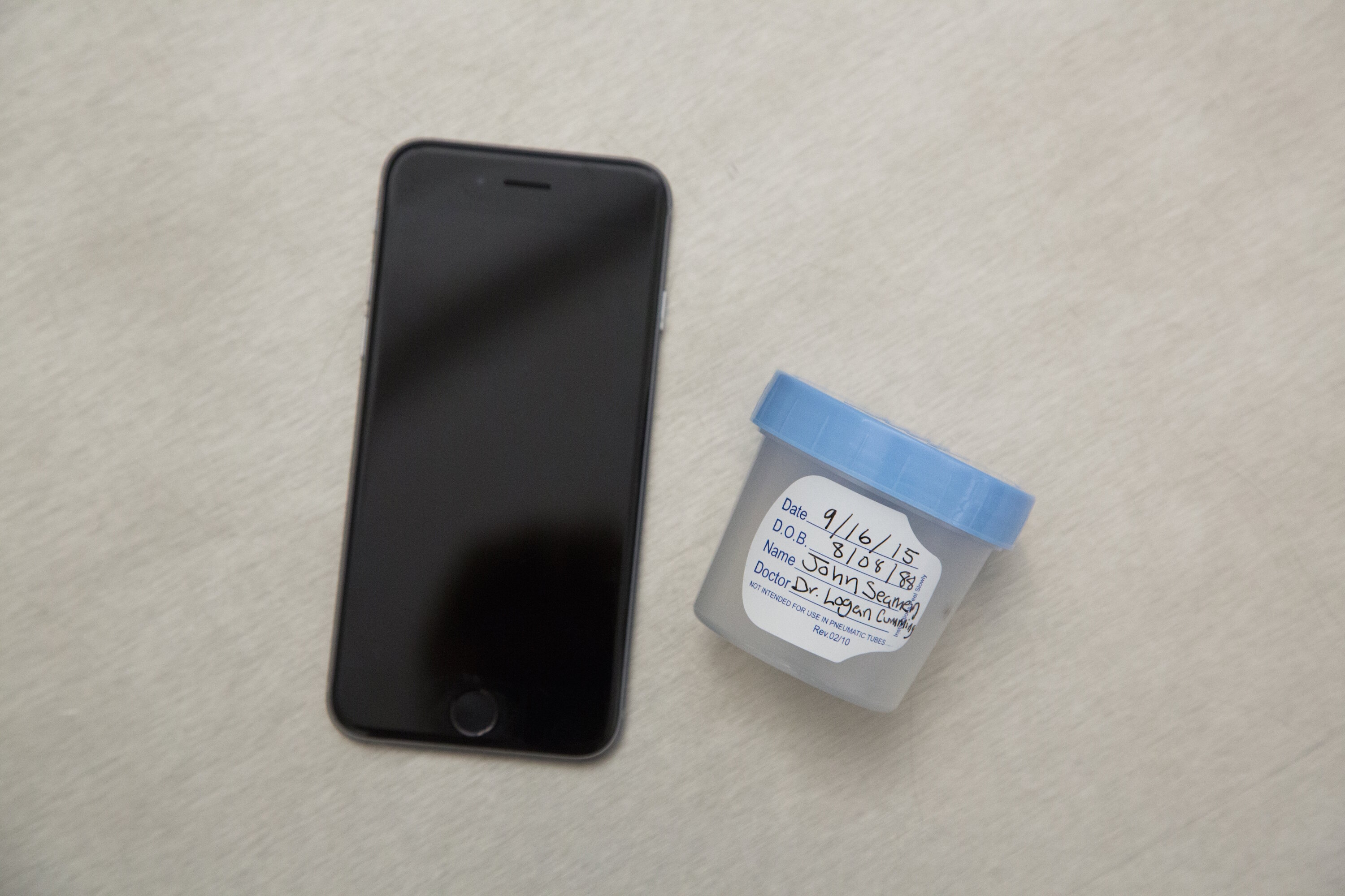 sperm collection iphone