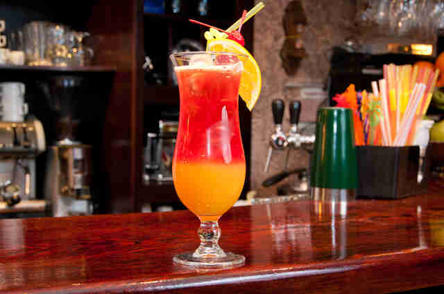 Tequila Sunrise cocktail