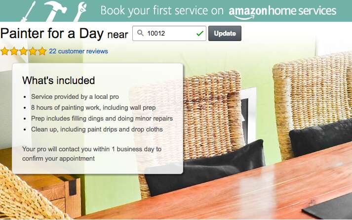 Amazon home services