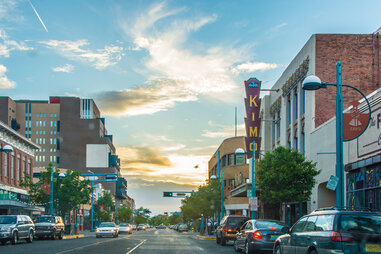 Blue Skies? More Like blue lights.