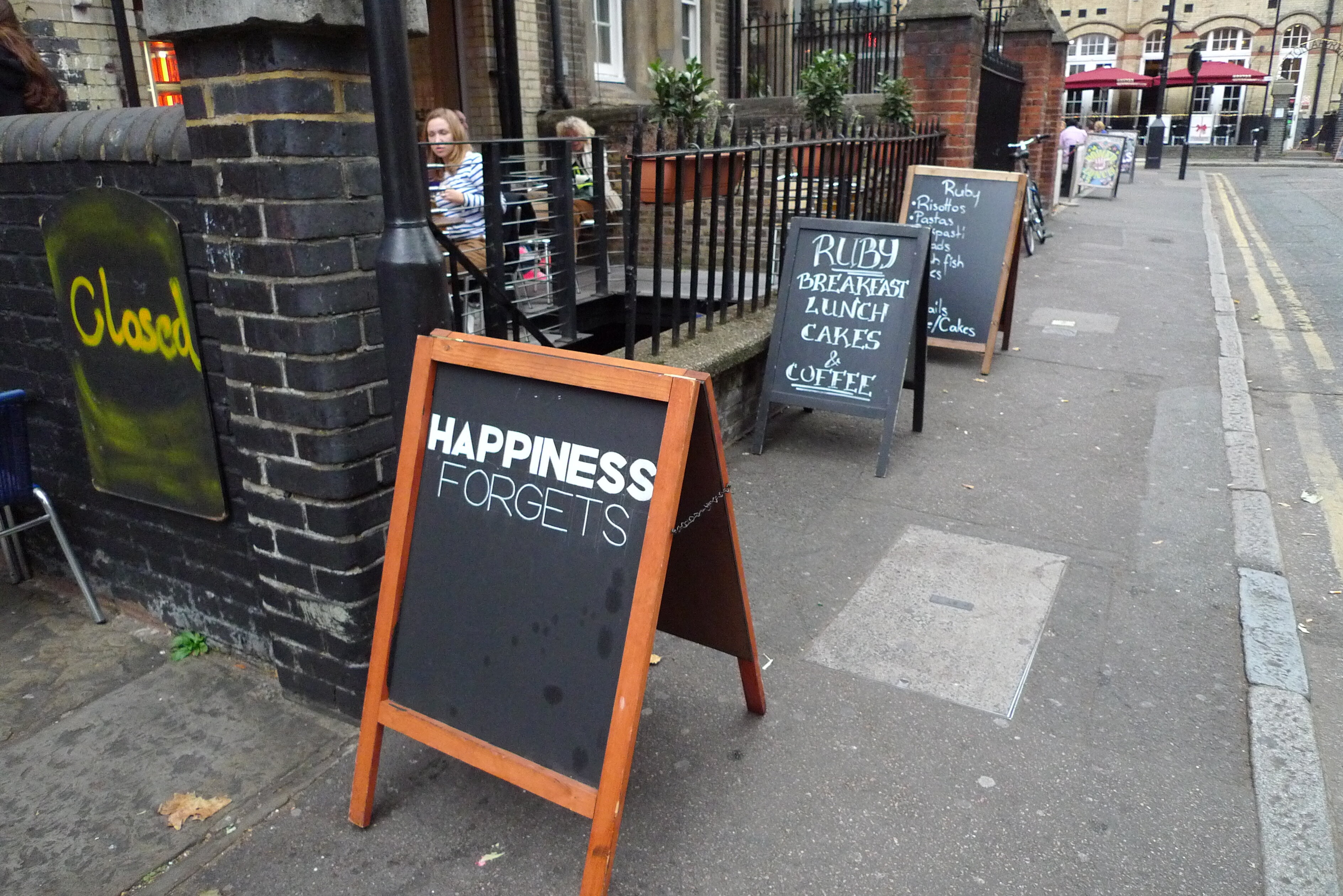 Happiness Forgets bar