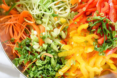 peanut noodles with chicken