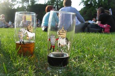 beer festival outdoors
