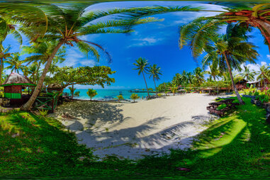 Virtual reality travel