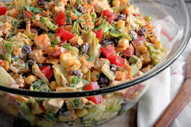 tex mex chopped chicken salad
