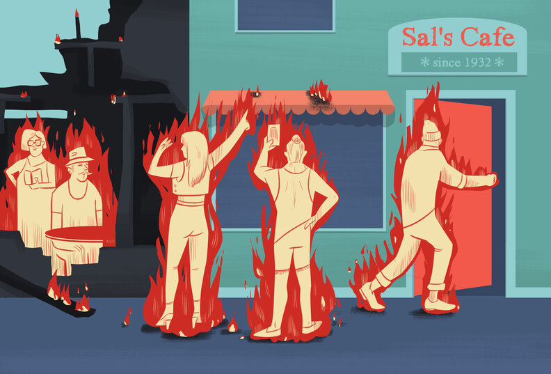 Hipsters in Hot New Food Town