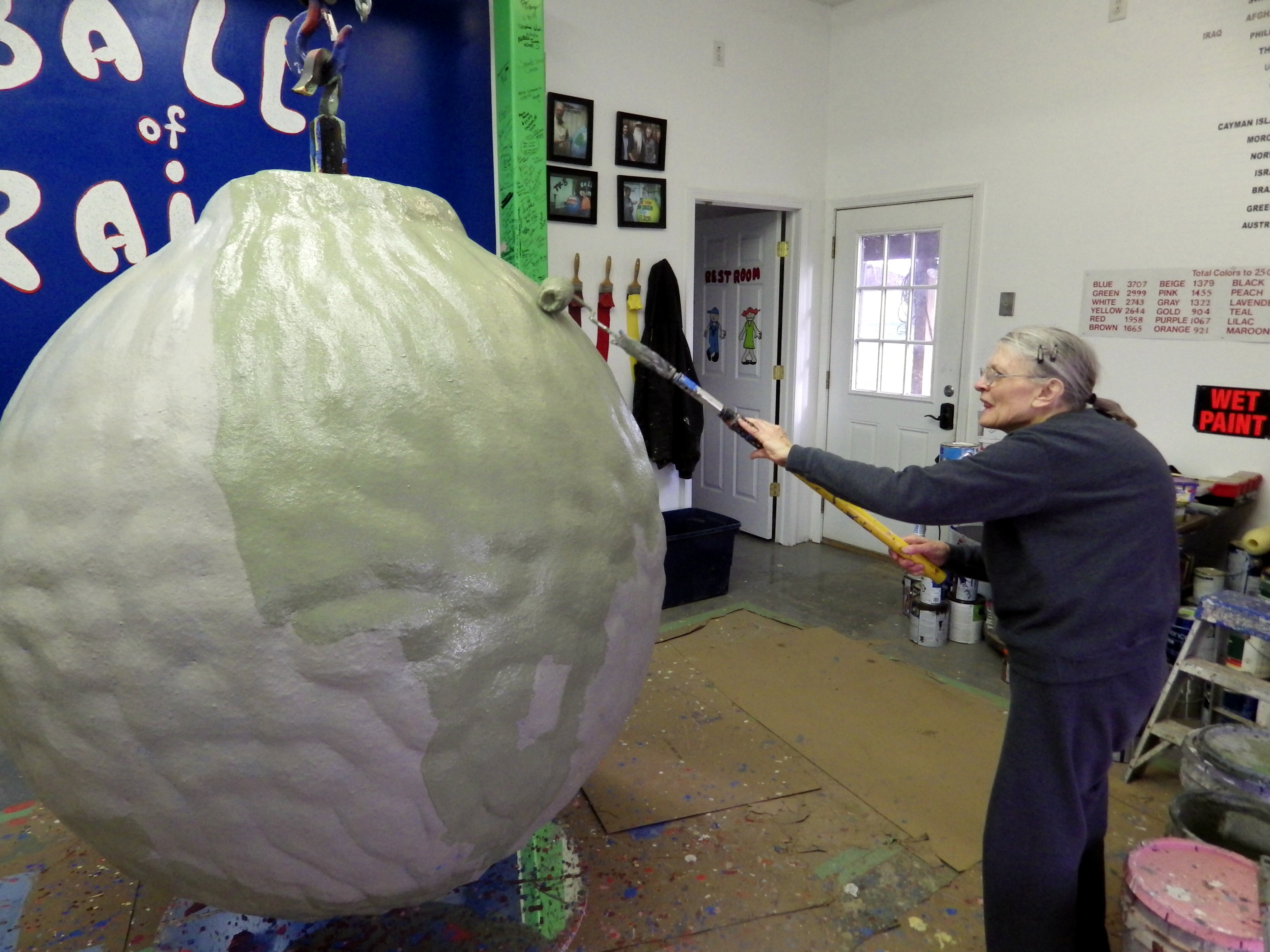 World’s Biggest Ball of Paint