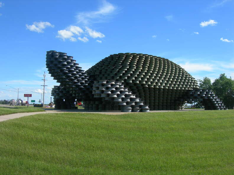 World's Largest Man-Made Turtle