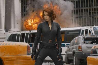 black widow in the avengers