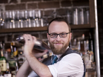 Kyle DeGolyer bartender