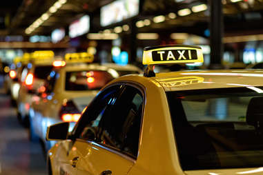 taxi cab line