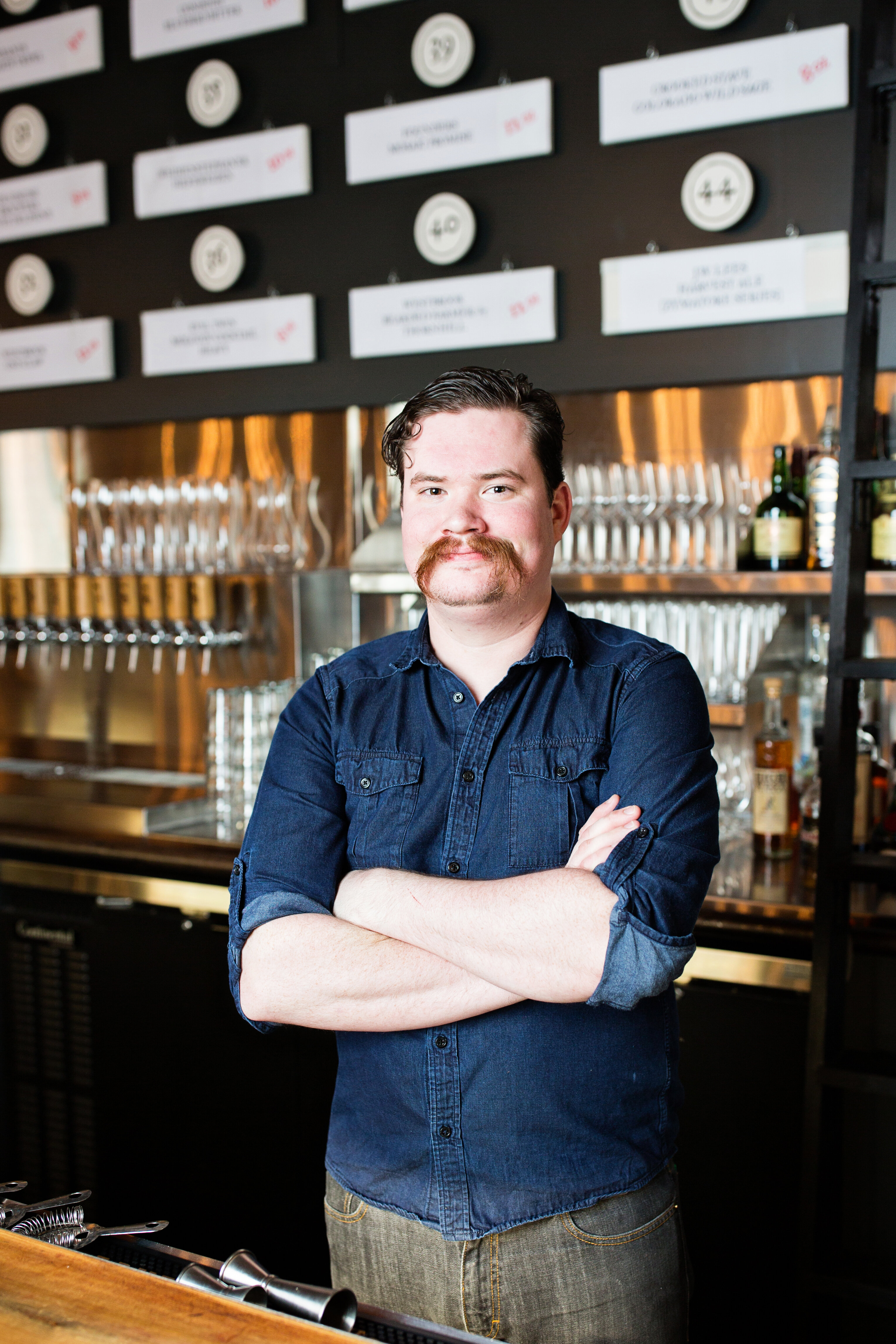 Jayce McConnell bartende Edmund’s Oast Charleston