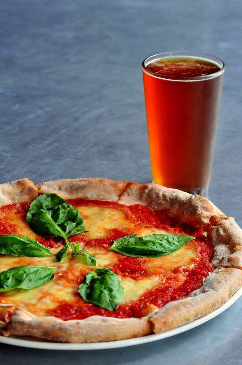 Stella Public House pizza and beer