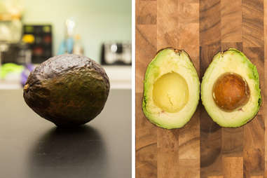 what happens to avocado ripened in microwave