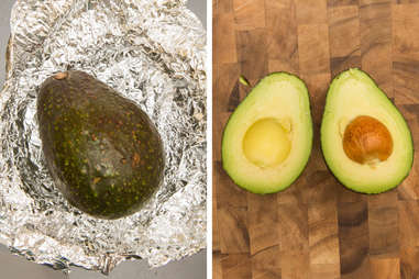 oven ripened avocado ripened in an oven
