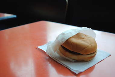 Dick’s Drive-In hamburger