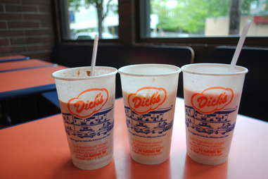 Dick’s Drive-in milkshake
