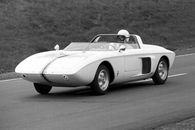The original Mustang I concept was a true sports car