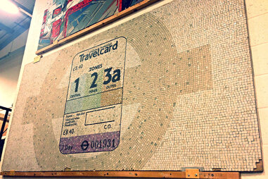Travelcard mural