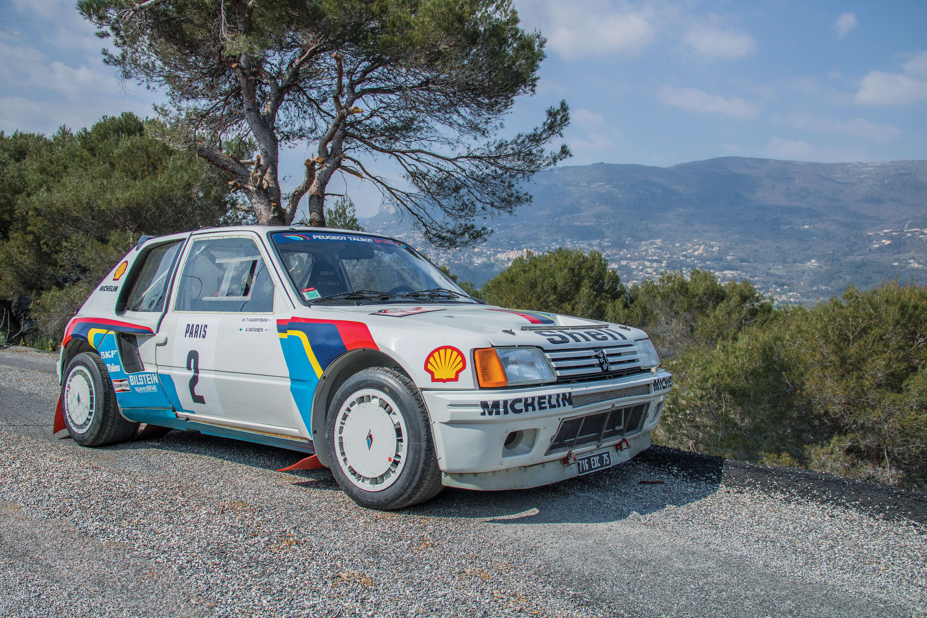 1984 Peugeot 205 T16 Evo 1 Group B Rally Car