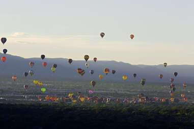 New Mexico hot air balloons